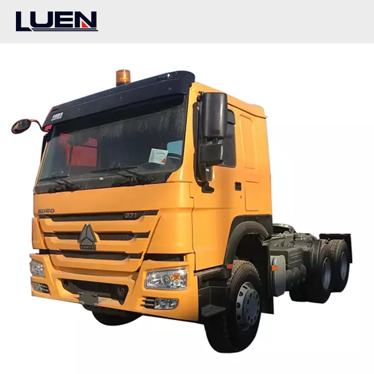 HOWO Euro 4 6x4 Truck Head Price شاحنات الجرار المستعملة